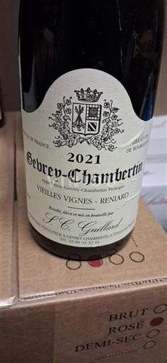 Bourgogne Gevrey-chambertin J.C. Gaillard Vieilles Vignes - Reniard 2021