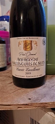 Vinhos Rouge sec Cuvée Excellence Paul Climent 2019 França Borgonha Não especificado AOC