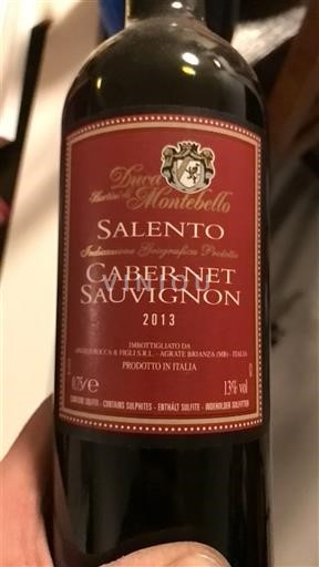 Puglia Salento Tenute Montebello 2013