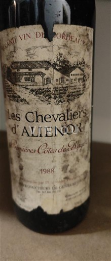 Bordeaux Unspecified Les Chevaliers d'Alienor 1988