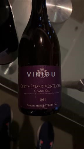 Bourgogne Criots-bâtard-montrachet Grand Cru Domaine Huber-Verdereau 2011
