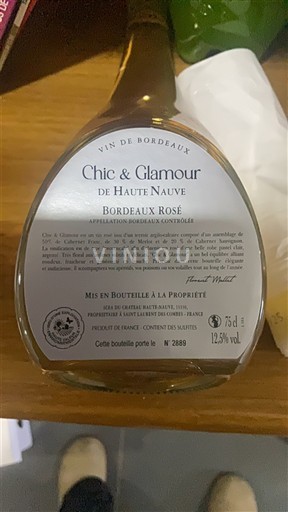 Bordeaux Bordeaux hồng Haute Nauve Chic & Glamour 2024