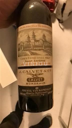 Bordeaux Saint-Estèphe Grand Cru Cos d'Estournel 1947