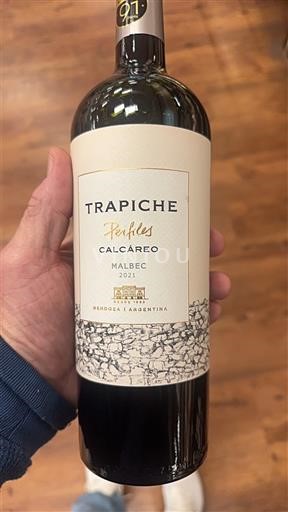 Mendoza Trapiche Perfiles Calcareo 2021