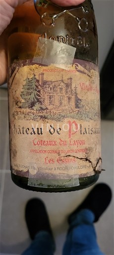 Thung lũng sông Loire Coteaux-du-layon Château Plaisance Les Cosses 2004