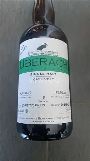 Alsacia Distillerie Bertrand Cask Vert 2020