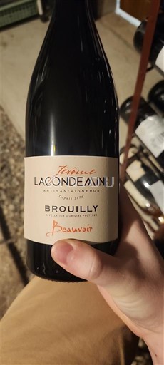 Beaujolais Brouilly Jérôme Lacondemine Beauvoir 2022