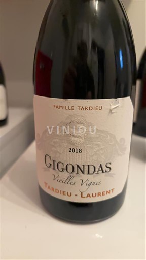 Thung lũng Rhône Gigondas Tardieu-Laurent Vieilles Vignes 2018
