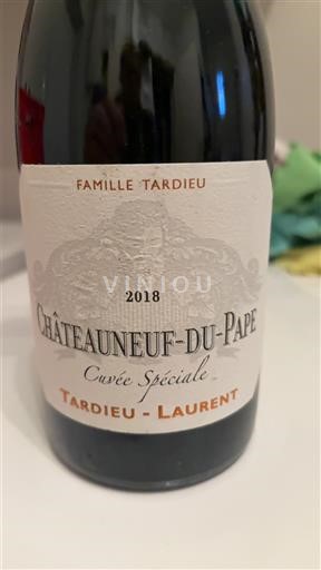 Thung lũng Rhône Châteauneuf-du-pape Tardieu-Laurent Spéciale 2018