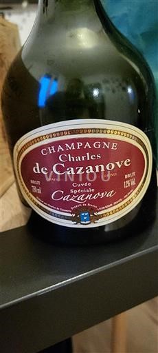 Šampanja Šampanjec Charles de Cazanove Spéciale Casanova Neleten.