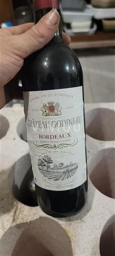 Bordeaux Château Godineau 2000