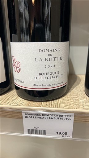 Thung lũng sông Loire Bourgueil Domaine La Butte Le Pied de la Butte 2023