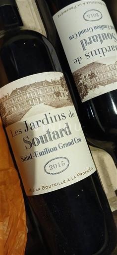 Bordeaux Saint-Émilion Grand Cru Grand Cru Les Jardins de Soutard 2015