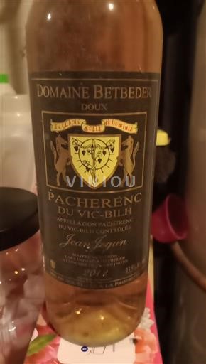 Zuidwest-Frankrijk Pacherenc-du-vic-bilh Domaine Betbeder 2014