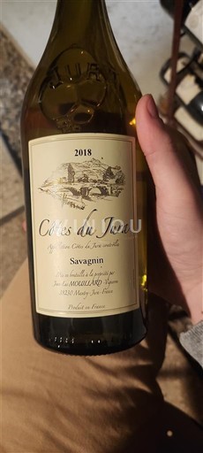 Jura Côtes-do-jura Domaine La Mouillée Savagnin 2018