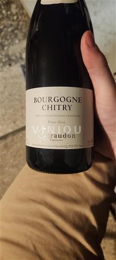 Borgogna Borgogna Chitry Giraudon Pinot Noir 2022