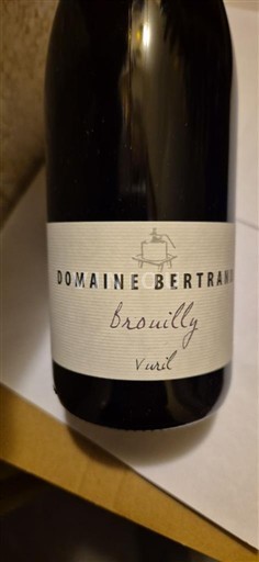 Beaujolais Brouilly Domaine Bertrand Viril 2019