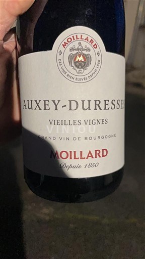 Bourgogne Auxey-duresses Moillard Vieilles Vignes Ikke årgangsbestemt