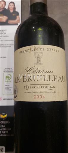 Bordeaux Pessac-Léognan Château Le Bruilleau 2004