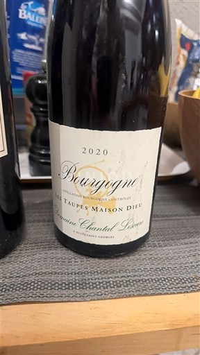 Borgonha Domaine Chantal Lescure Les Taupes Maison Dieu 2020