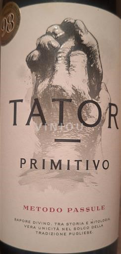 Puglia Primitivo di Manduria Masseria Capoforte Tator 2020