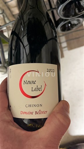 Loire Valley Chinon Domaine Bellivier Noune Label 2022