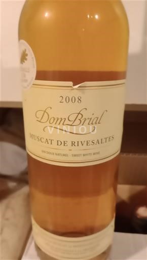 Roussillon Muscat de Rivesaltes Dom Brial 2008