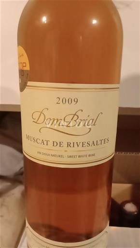 Roussillon Muscat de Rivesaltes Dom Brial 2009
