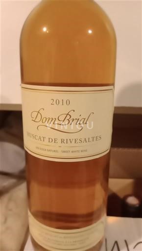 Roussillon Muscat de Rivesaltes Dom Brial 2010