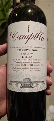 La Rioja Rioja Campillo Reserva 2019