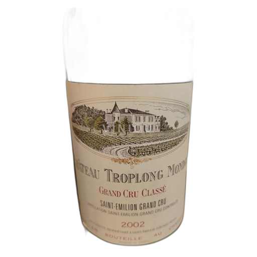 Bordeaux Saint-Émilion Grand Cru Château Troplong Mondot 2002