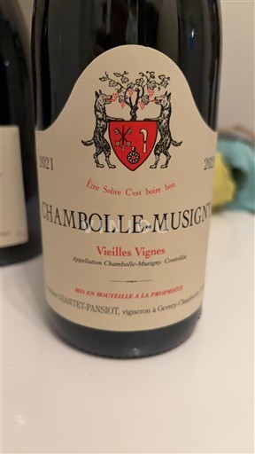 Burgundy Chambolle-Musigny Domaine Geantet-Pansiot Vieilles Vignes 2021