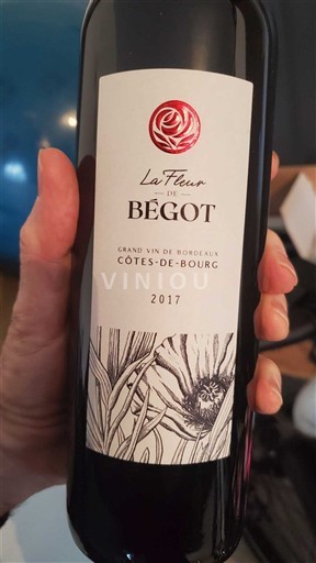 Bordeaux Côtes-de-bourg La Fleur du Bégot 2017