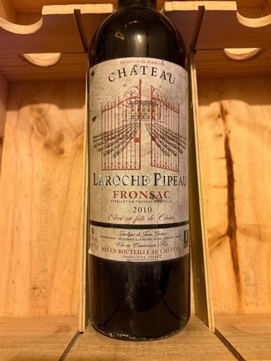 Bordeaux Fronsac Château Laroche Pipeau 2010