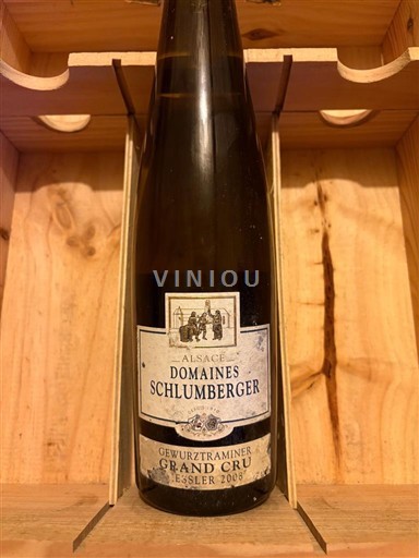 Alsasko Alsasko Grand Cru Grand Cru Domaine Domaines Schlumberger Gewurztraminer Kessler 2008