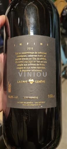 Ginevra Ginevra DOC La Cave de Genève Infini 2019