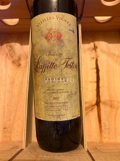 Sudoeste Madiran Château Laffitte-Teston Vieilles Vignes 2007