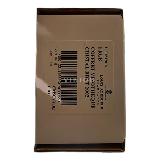 Champagne Champagner Louis Roederer Vinothèque Cristal Brut 2002