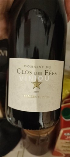 Roussillon Côtes du Roussillon Villages Domaine Clos des Fées Vieilles Vignes 2022