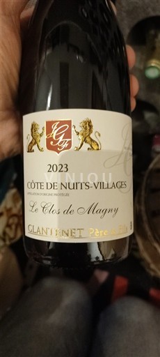 Bourgogne Côte de nuits villages Glanitnet Père & Fils Le Clos de Magny 2023
