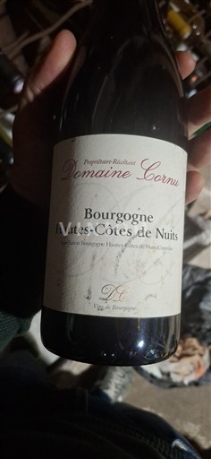 Vinhos Rouge sec Domaine Cornu 2017 França Borgonha Não especificado AOC