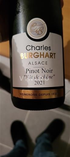 Alsacia Charles Burghart Fût de chêne 2021