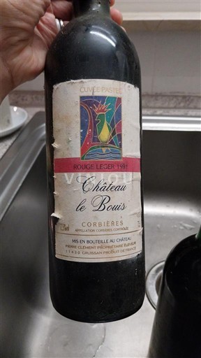 Languedoc Corbières Château Le Bouïs Rouge Léger 1991
