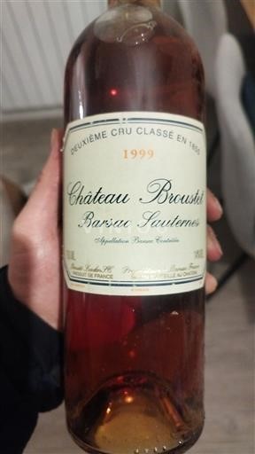 Bordeaux Barsac Château Broustet 1999