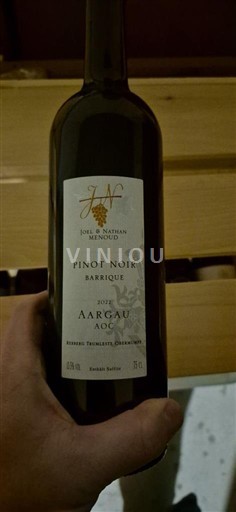 Argovie Aargau AOC J. & N. Meier Mendoly Pinot Noir Barrique 2021