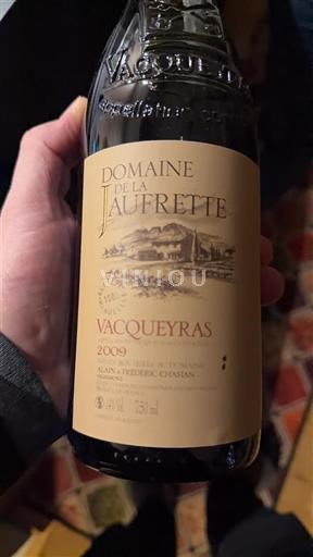 Vallée du Rhône Vacqueyras Domaine La Jaufrette 2009