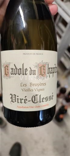 Bourgogne Viré-clessé Ladole du Chapitre Les Bruyères Vieilles Vignes 2022