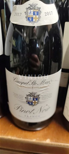 Languedoc in Roussillon Pays d'Oc Campet Ste. Marie 2017