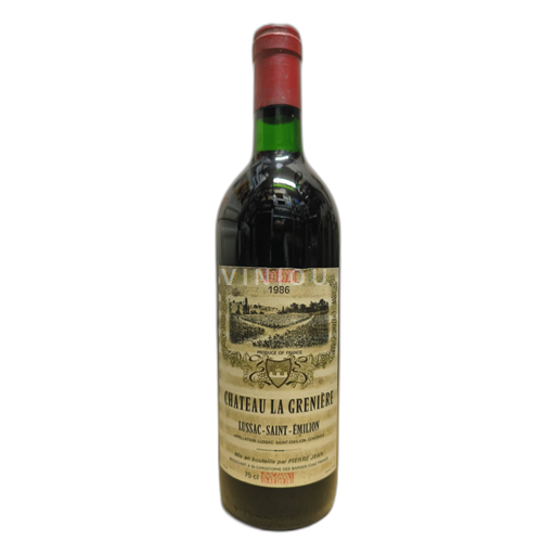 Burdeos Lussac-Saint-Émilion Château La Grenière 1986