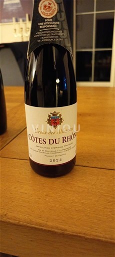 Thung lũng Rhône Côtes-du-rhône Croix des Alliances 2024